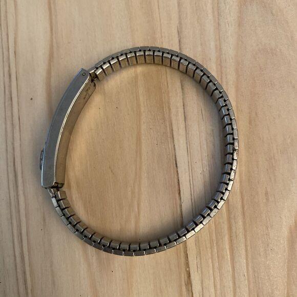 Medilog Speidel Medical ID Alert Vintage Stretch Bracelet - Approx. 6 3/4 In - Picture 2 of 7